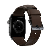 Nomad Modern Apple Watch Strap | Rustic Brown/Black Hardware