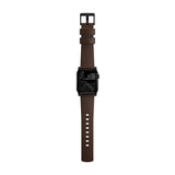 Nomad Modern Apple Watch Strap | Rustic Brown/Black Hardware