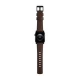 Nomad Modern Apple Watch Strap | Rustic Brown/Black Hardware