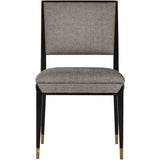 Sonder Living Reform Side Chair | Black/Winston Speckle