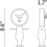 Nomon Nene Clock | Metallic Parts In Polished Brass