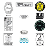 Bertucci A-2TR Field Pro Watch | Black/Bertucci Vintage Drab