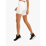 Koral Wonder High Rise Black Out Short | White