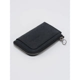 Cote & Ciel Zippered Wallet Recycled Leather, Black