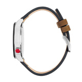 Columbia Collegiate Canyon Ridge Oklahoma Sooners Men's Analog Watch | Saddle Color Leather Strap