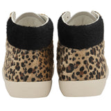 Gola Women's Nova High Oasis Sneakers | Off White/Leopard