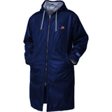 Zone3 Polar Fleece Parka Robe | Navy/Orange