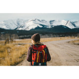 Topo Designs Mountain Pack Backpack | Red/Turquoise