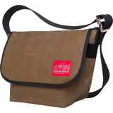 Manhattan Portage Small Waxed Vintage Messenger Bag | 1605V-WP BLK / 1605V-WP DBR / 1605V-WP FTAN / 1605V-WP NVY / 1605V-WP OLV