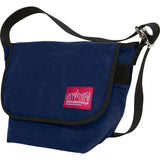 Manhattan Portage Small Waxed Vintage Messenger Bag | 1605V-WP BLK / 1605V-WP DBR / 1605V-WP FTAN / 1605V-WP NVY / 1605V-WP OLV