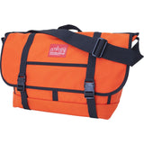 Manhattan Portage Large NY Messenger Bag | 1607 BLK / 1607 GRY / 1607 NVY / 1607 OLV / 1607 CAM / 1607 DBR / 1607 ORG