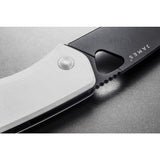 James Knives The Folsom Knife | Bone/Black KFOL3201