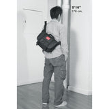 Manhattan Portage Medium NY Minute Messenger Bag | Black 1624 BLK