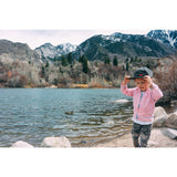 Topo Designs Nylon Camp Hat | Navy Grid