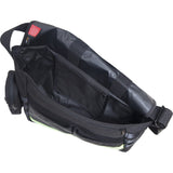 Manhattan Portage Medium Trinity Messenger Bag | Black 1650-BL BLK / Grey 1650-BL GRY