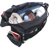 Manhattan Portage Medium Trinity Messenger Bag | Black 1650-BL BLK / Grey 1650-BL GRY