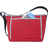 Manhattan Portage Small Flatiron Messenger Bag | 1655 DBR/CAM/BLK | 1655 GRY/BLK/SIL | 1655 GRY/GRY/BLK | 1655 NVY/NVY/BLK | 1655 PRP/BLK/SIL | 1655 RED/BLK/SIL | 1655 RED/RED/BLK