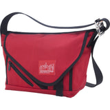 Manhattan Portage Small Flatiron Messenger Bag | 1655 DBR/CAM/BLK | 1655 GRY/BLK/SIL | 1655 GRY/GRY/BLK | 1655 NVY/NVY/BLK | 1655 PRP/BLK/SIL | 1655 RED/BLK/SIL | 1655 RED/RED/BLK