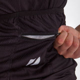 Zone3 Women's Zebra Fly Coolmax Cycle Jersey | Black/White/Pink/Mint