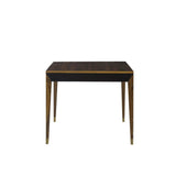 Sonder Living Reform Extendable Dining Table | Black & Rosewood