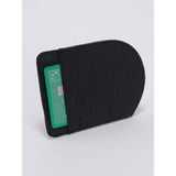 Cote & Ciel Zippered Coin Purse Recycled Leather, Black