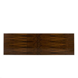 Sonder Living Reform Extendable Dining Table | Black & Rosewood