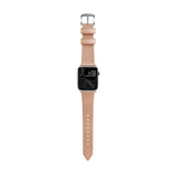 Nomad Modern Strap 40mm / 38mm | Legacy Natural Leather/Silver Hardware