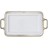 Match Gianna Rectangular Platter with Handles
