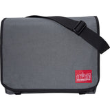 Manhattan Portage Large DJ Messenger Bag | Black 1719 BLK / Grey 1719 GRY