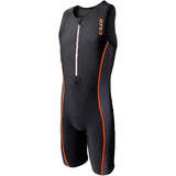 Zone3 Kids Trisuit | Black/Neon Orange