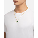 Miansai Mens Saint Christopher Surf Necklace With Enamel