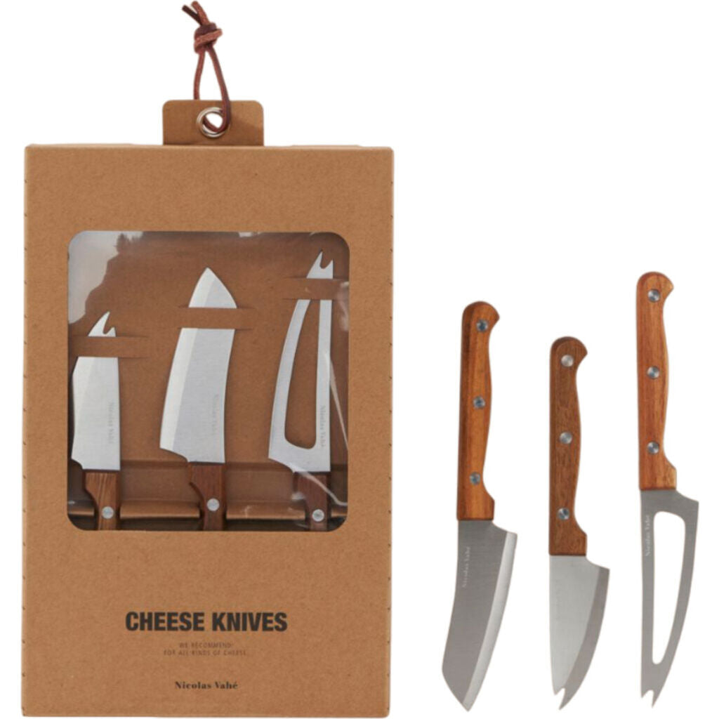 Nicolas Vahe Cheese Knives Nature Sportique