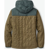 Filson Women's Ultralight Hooded Jacket | Dark Olive/Dark Spruce