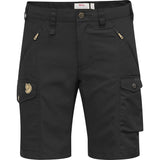 Fjallraven Nikka Shorts Curved Womens | Black