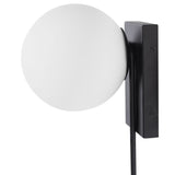 Nuevo Alina Lighting Sconce | White/Black