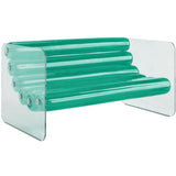 Mojow Model MW 02 Sofa with Coloured Safety Glass