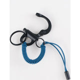 Cote & Ciel LetGo Keychain | Blue and Black