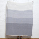 In2green Digital Ombre Eco Throw | Alum/Smoke/Milk