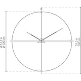 Nomon Delmori N Clock | Black