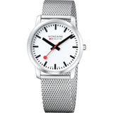 Mondaine Simply Elegant 40 mm Watch | St. Steel Polished
