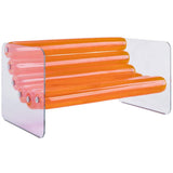 Mojow Model MW 02 Sofa with Coloured Safety Glass