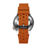 Columbia Collegiate Peak Patrol Texas Longhorns Men's Analog Watch | Burnt Orange Silicone Strap