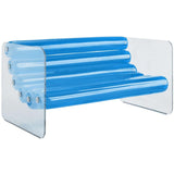 Mojow Model MW 02 Sofa with Coloured Safety Glass