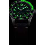 Spinnaker Fleuss Japan Automatic 3 Hands Watch | Sand Grey / Stainless Steel / Grey / Black