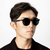 The No. 2 Sunglasses #2.2 | Oval, Black