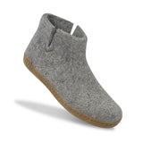 Glerups The Boot with Leather Sole | Grey