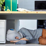 Ostrichpillow Original Travel Neck/Face Pillow | Sleepy Blue