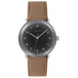 Junghans Max Bill Automatic Watch | Brown Calfskin Strap 027/3401.04