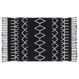 Lorena Canals Bereber Washable Rug | Black
