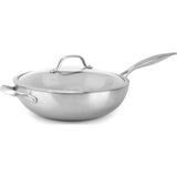 GreenPan Venice Pro Evershine Covered Wok w/ Helper Handle | 12"/5 Quarts